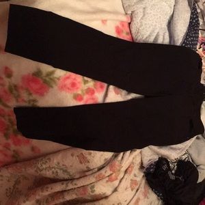 Skinny leg dress pants